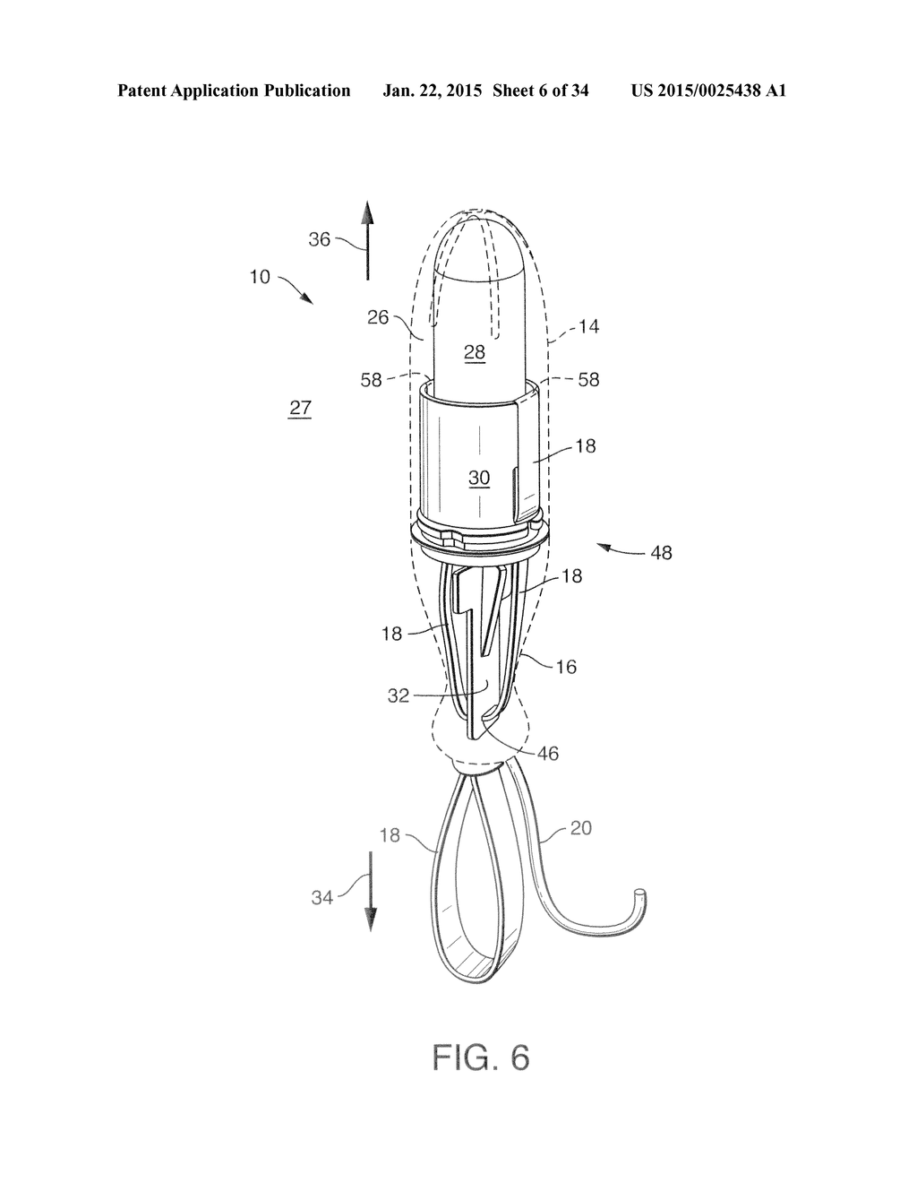 Pull-Activated Tampon Applictor - diagram, schematic, and image 07