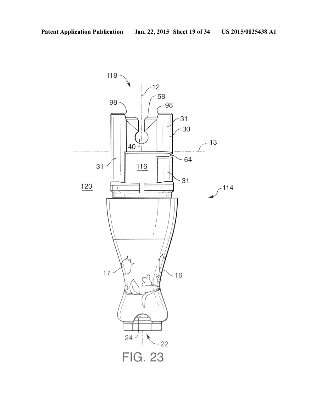 Pull-Activated Tampon Applictor - diagram, schematic, and image 20