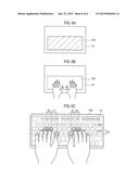 SOFTWARE KEYBOARD INPUT DEVICE, INPUT METHOD AND ELECTRONIC APPARATUS diagram and image