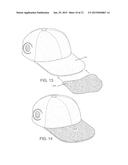 Interchangeable Baseball Cap and Constructed Visor in One diagram and image