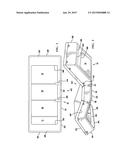 MATTRESS COVER WITH END POCKETS diagram and image