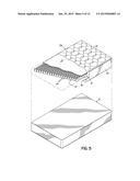 Mattress Topper Comprising Pocketed Spring Assembly With At Least One     Cushioning Layer diagram and image