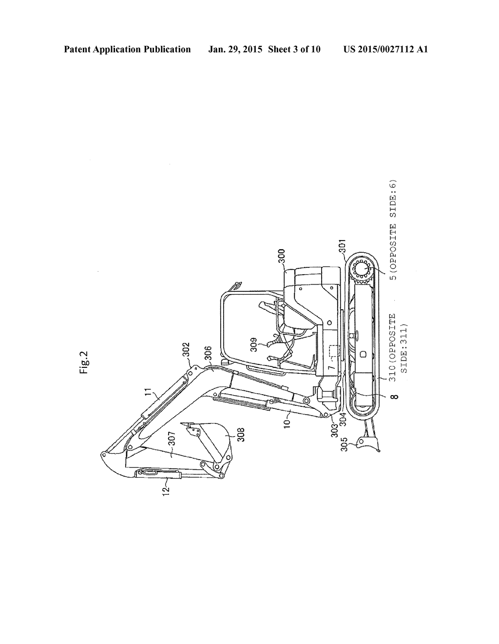 HYDRAULIC DRIVE SYSTEM FOR CONSTRUCTION MACHINE - diagram, schematic, and image 04