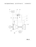 GAS TURBINE WITH ADJUSTABLE COOLING AIR SYSTEM diagram and image