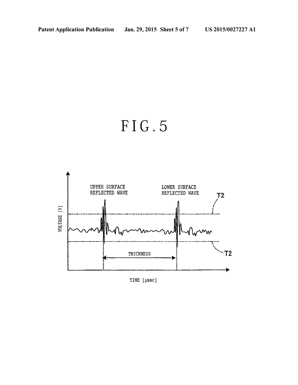 CRACK AND THICKNESS DETECTING  APPARATUS - diagram, schematic, and image 06