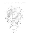 SHELL MOULD FOR MANUFACTURING AIRCRAFT TURBOMACHINE BLADED ELEMENTS USING     THE LOST-WAX MOULDING TECHNIQUE AND COMPRISING SCREENS THAT FORM HEAT     ACCUMULATORS diagram and image