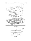 VEHICLE HOOD ASSEMBLY diagram and image