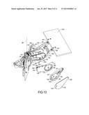 COVERED LEG REST LINKAGE FOR FURNITURE MEMBER diagram and image