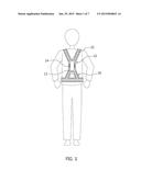 Combination Structure of Safety Vest and Safety Belt for Vehicle Seat diagram and image