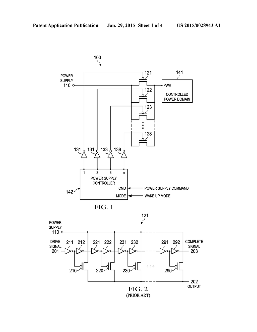 RECONFIGURABLE POWER SWITCH CHAINS FOR EFFICIENT DYNAMIC POWER SAVING - diagram, schematic, and image 02