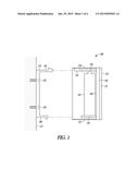 COVER MOUNTED CIRCUIT BOARD AND ANTENNA diagram and image