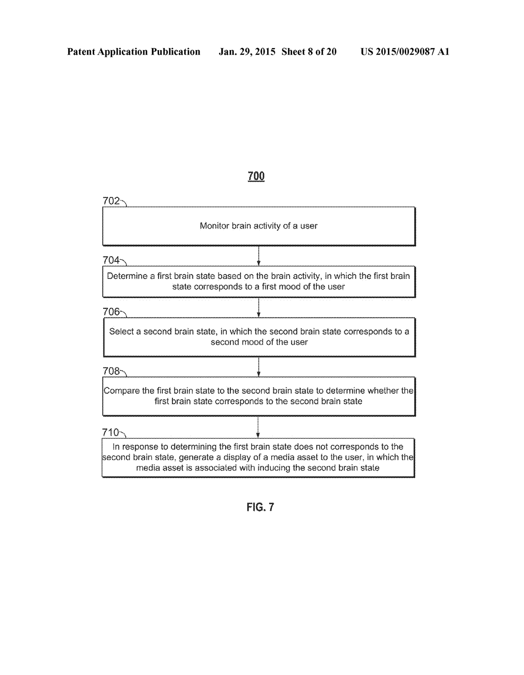 METHODS AND SYSTEMS FOR ADJUSTING POWER CONSUMPTION IN A USER DEVICE BASED     ON BRAIN ACTIVITY - diagram, schematic, and image 09