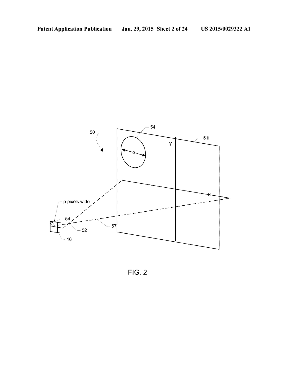 METHOD AND COMPUTATIONS FOR CALCULATING AN OPTICAL AXIS VECTOR OF AN     IMAGED EYE - diagram, schematic, and image 03