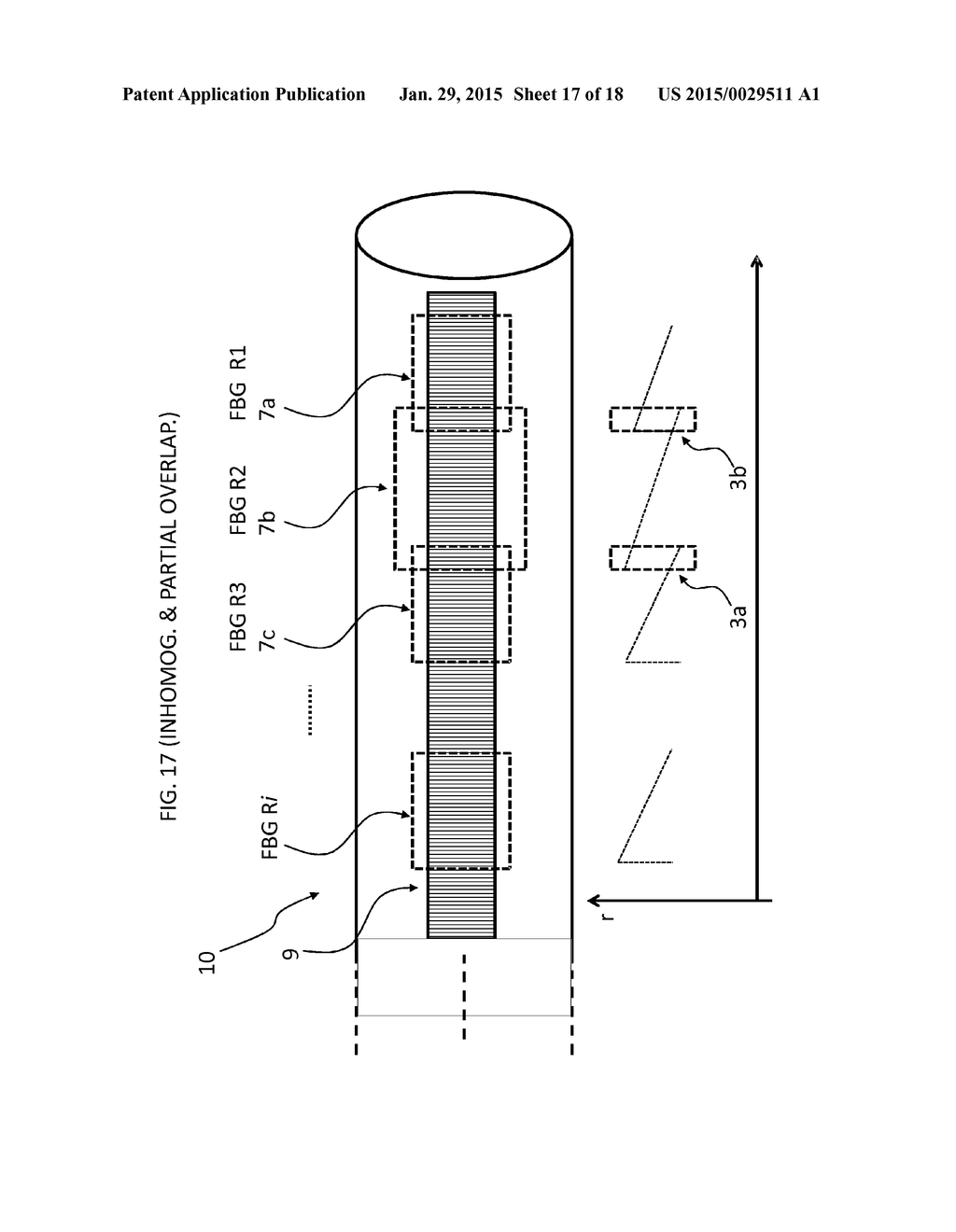 OPTICAL SENSING SYSTEM FOR DETERMINING THE POSITION AND/OR SHAPE OF AN     ASSOCIATED OBJECT - diagram, schematic, and image 18