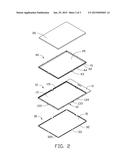 DEVICE HOUSING FOR RECEIVING DISPLAY MODULE AND MANUFACTURING METHOD diagram and image