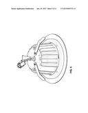 RECESSED LED LIGHTING FIXTURE diagram and image