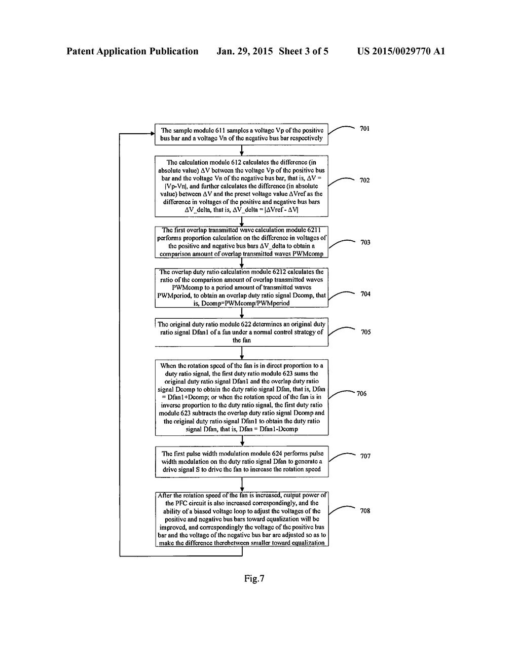 Method and Apparatus for Automatically Equalizing Bus Bar Voltages of     Power Factor Correction PFC Circuit - diagram, schematic, and image 04