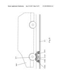 VEHICLE PULLING DEVICE, SYSTEM FOR PASSING VEHICLE IN TWO MODES, AND     INSPECTION SYSTEM THEREOF diagram and image