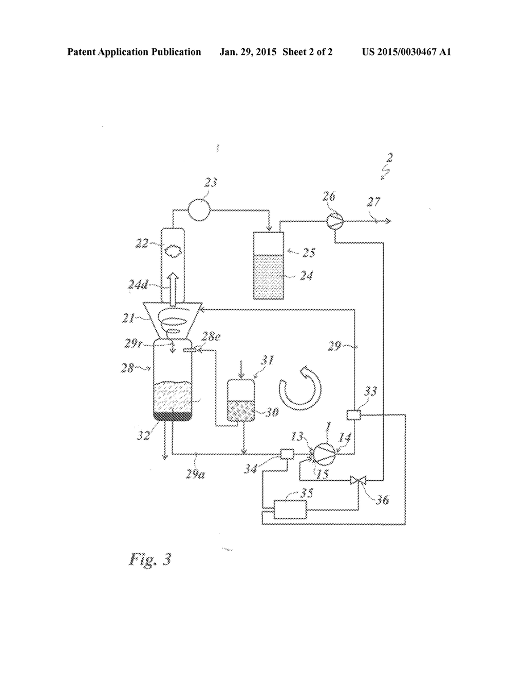 METHOD AND APPARATUS FOR MECHANICALLY HEATING A MIXTURE OF SUBSTANCES - diagram, schematic, and image 03