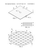 Composite Laminates Having Hole Patterns Produced by Controlled Fiber     Placement diagram and image