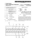 INTERMEDIATE FILM FOR LAMINATED GLASS, AND LAMINATED GLASS diagram and image