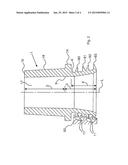 CONNECTING POLE FOR A RECHARGEABLE BATTERY, RECHARGEABLE BATTERY HOUSING     AND MACHINE FOR PRODUCING A CONNECTING POLE diagram and image