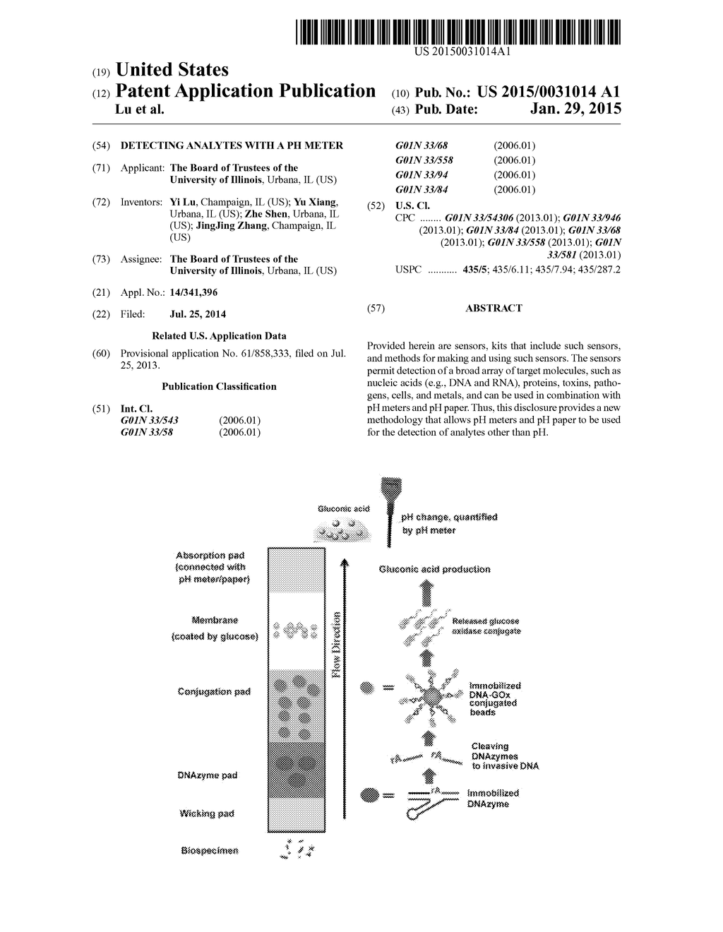 DETECTING ANALYTES WITH A PH METER - diagram, schematic, and image 01