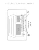 SYSTEMS AND METHODS FOR PROVIDING GESTURE INDICATIVE DATA VIA A HEAD     WEARABLE COMPUTING DEVICE diagram and image