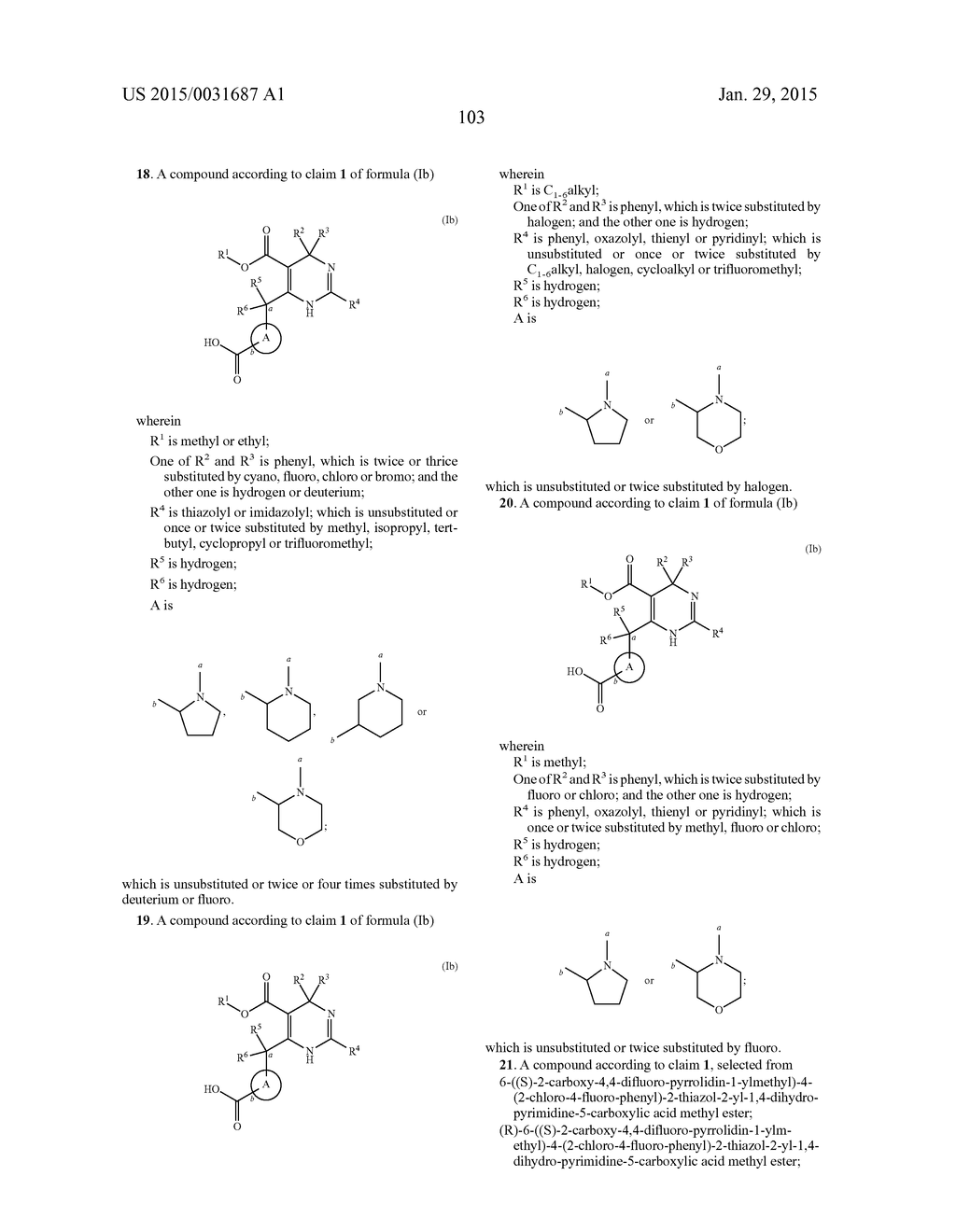 Novel 6-amino acid heteroaryldihydropyrimidines for the treatment and     prophylaxis of hepatitis B virus infection - diagram, schematic, and image 105