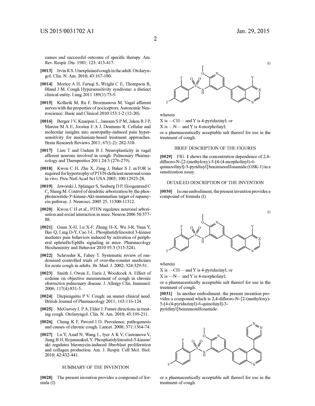 PI3K INHIBITORS FOR TREATING COUGH - diagram, schematic, and image 04