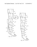 COMPRESSION SLEEVE AUGMENTING CALF MUSCLE PUMP diagram and image