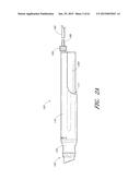 DEVICES FOR TREATING SKIN USING TREATMENT MATERIALS LOCATED ALONG A TIP diagram and image