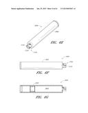 DEVICES FOR TREATING SKIN USING TREATMENT MATERIALS LOCATED ALONG A TIP diagram and image