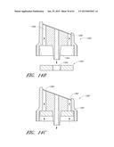 DEVICES FOR TREATING SKIN USING TREATMENT MATERIALS LOCATED ALONG A TIP diagram and image