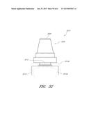 DEVICES FOR TREATING SKIN USING TREATMENT MATERIALS LOCATED ALONG A TIP diagram and image