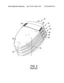 FOLDED ABSORBENT ARTICLE WITH A FASTENING SYSTEM diagram and image