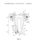 FOLDED ABSORBENT ARTICLE WITH A FASTENING SYSTEM diagram and image