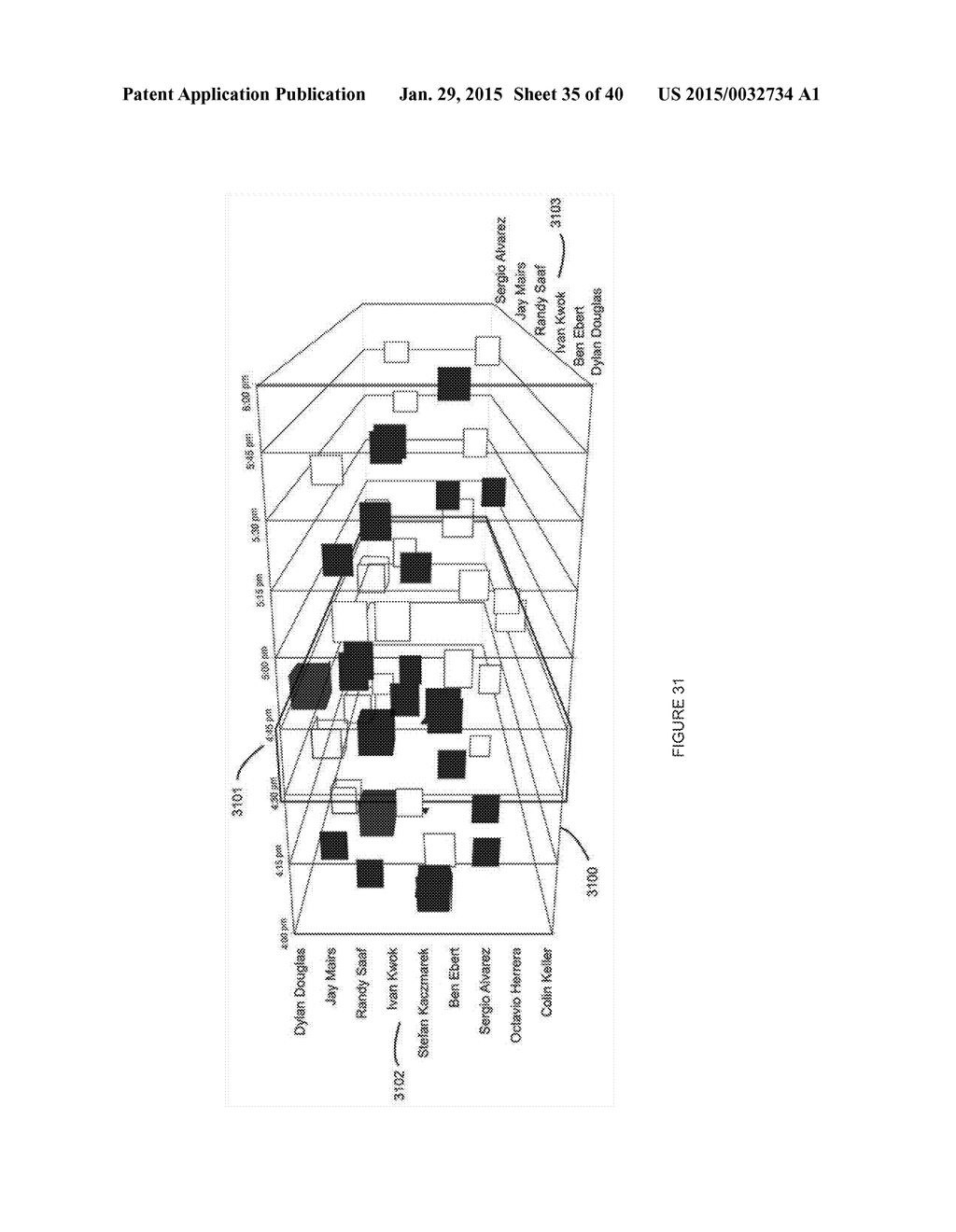 METHOD AND APPARATUS FOR 3D DISPLAY AND ANALYSIS OF DISPARATE DATA - diagram, schematic, and image 36