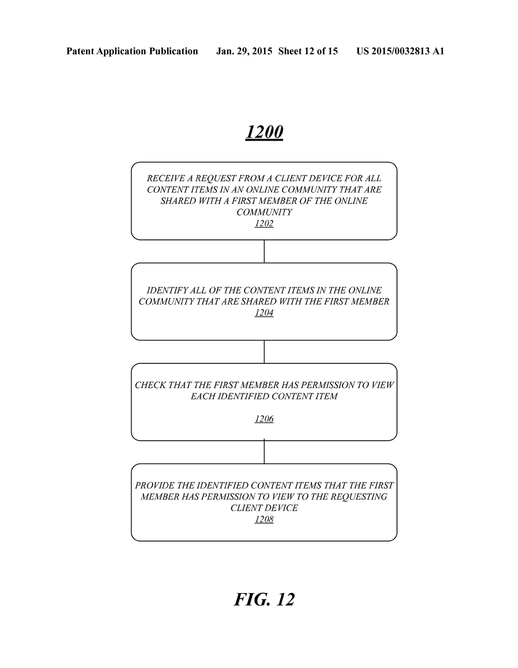 TECHNIQUES TO LOCATE AND DISPLAY CONTENT SHARED WITH A USER - diagram, schematic, and image 13