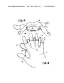 Sports Glove Rapid Removal System diagram and image