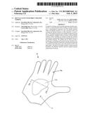 BICYCLE GLOVE WITH DIRECT-MOLDED PADDING diagram and image