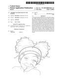 Absorbent Headband Device for Bathing diagram and image