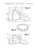 NOVELTY APPAREL WITH MULTIPLE ATTACHED CONFORMABLE SELECTABLE INDICIA diagram and image