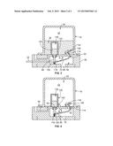 FLUSHING SYSTEM FOR A PRESSURIZED TOILET diagram and image