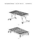 Liftable Hospital Bed diagram and image