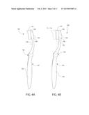 ORAL CARE IMPLEMENT HAVING FLEXIBLE HANDLE diagram and image