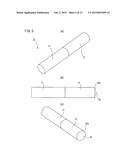 ERASING IMPLEMENT AND WRITING IMPLEMENT PROVIDED WITH ERASING IMPLEMENT diagram and image