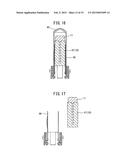 ERASING IMPLEMENT AND WRITING IMPLEMENT PROVIDED WITH ERASING IMPLEMENT diagram and image