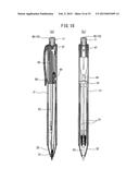 ERASING IMPLEMENT AND WRITING IMPLEMENT PROVIDED WITH ERASING IMPLEMENT diagram and image