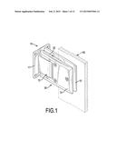 HYDRAULIC HINGE BUFFER ASSEMBLY FOR A DOOR diagram and image